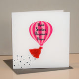 Welsh Valentine's Day Card, , Bananas about you, Tassel Embellished