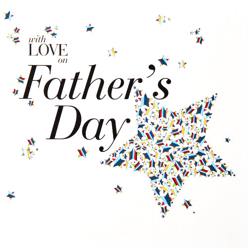 Father's Day Card, Love and Stars