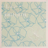 Birthday Card, Happy Birthday, Embossed and Foiled text