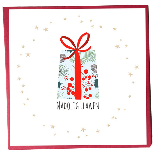 Welsh Christmas Card, Nadolig Llawen, Perfect Present, Merry Christmas